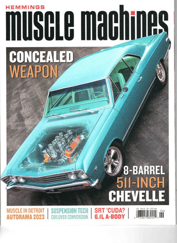 Hemmings Muscle Machines Magazine #238 June 2023 8 Barrel Chevelle