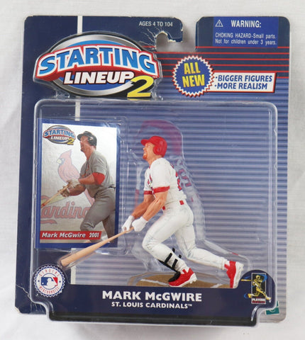 2001 Starting Lineup 2 SLU Action Figure Mark McGwire Cardinals