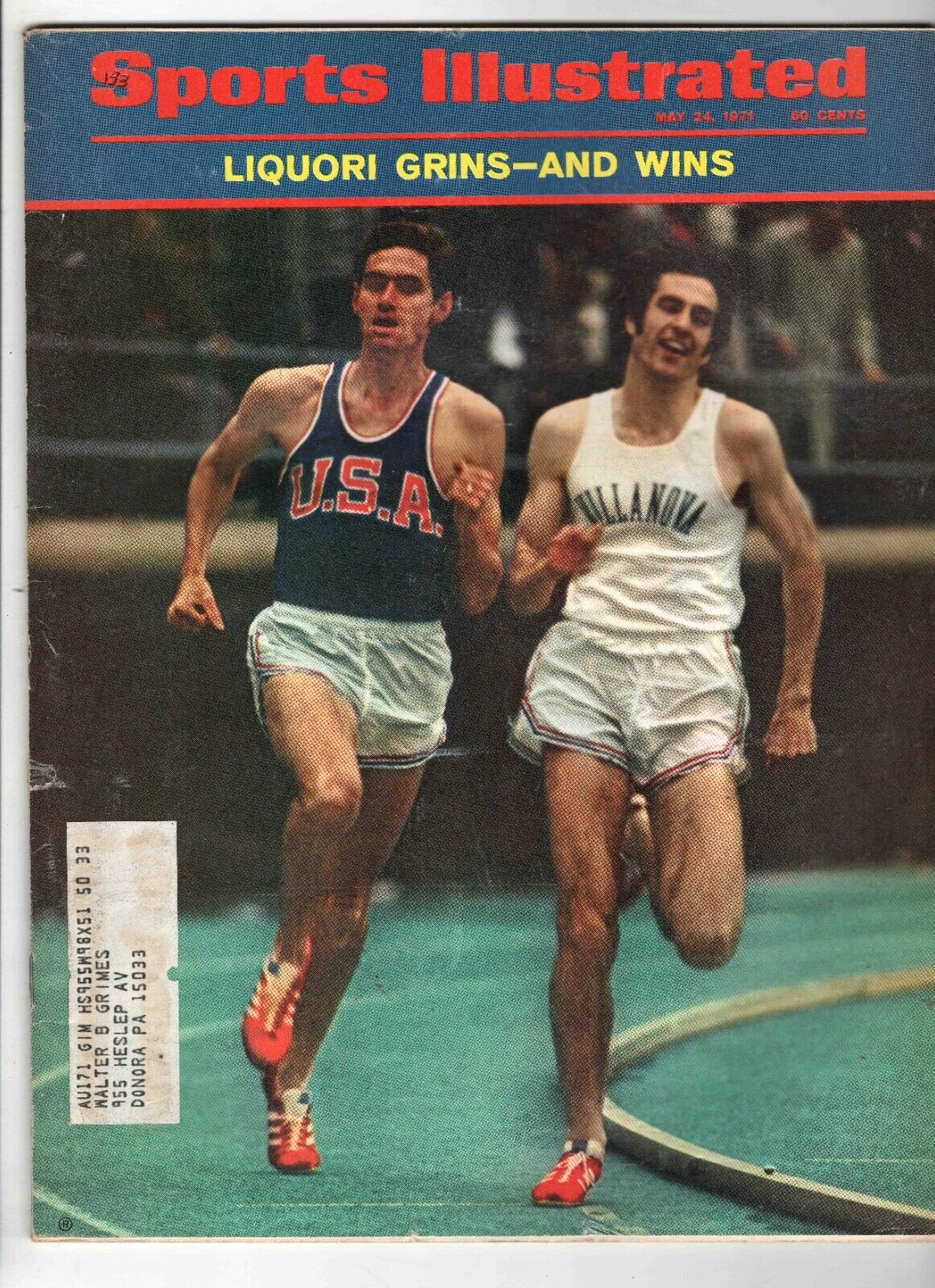 May 24 1971 Sports Illustrated Magazine Marty Liquori Jim Ryun