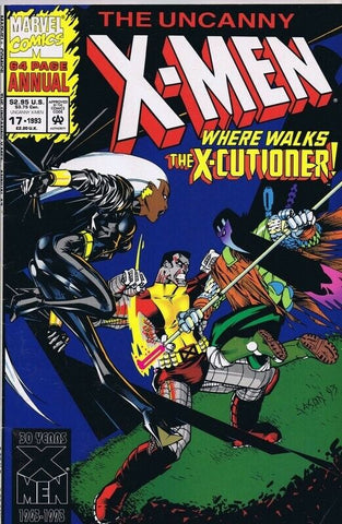 X-Men Annual #17 ORIGINAL Vintage 1992 Marvel Comics 