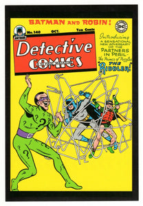 Detective Comics #140 4x5" Cover Postcard 2010 DC Comics Batman Robin Riddler