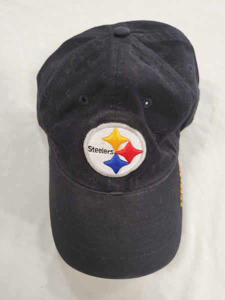 VINTAGE Reebok Pittsburgh Steelers Logo Adjustable Snapback Cap Hat