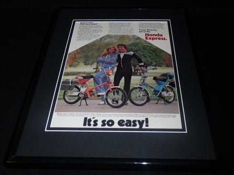 1979 Honda Express 11x14 Framed ORIGINAL Vintage Advertisement 