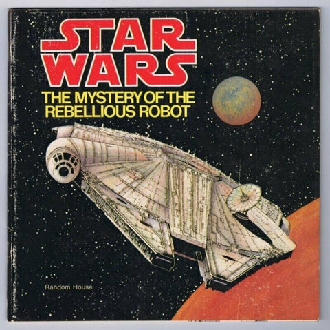 ORIGINAL Vintage 1979 Star Wars The Mystery of the Rebellious Robot Book