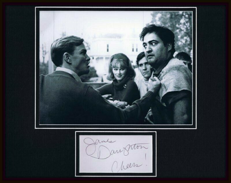 James Daughton Signed Framed 11x14 Photo Display Animal House w/ John Belushi 