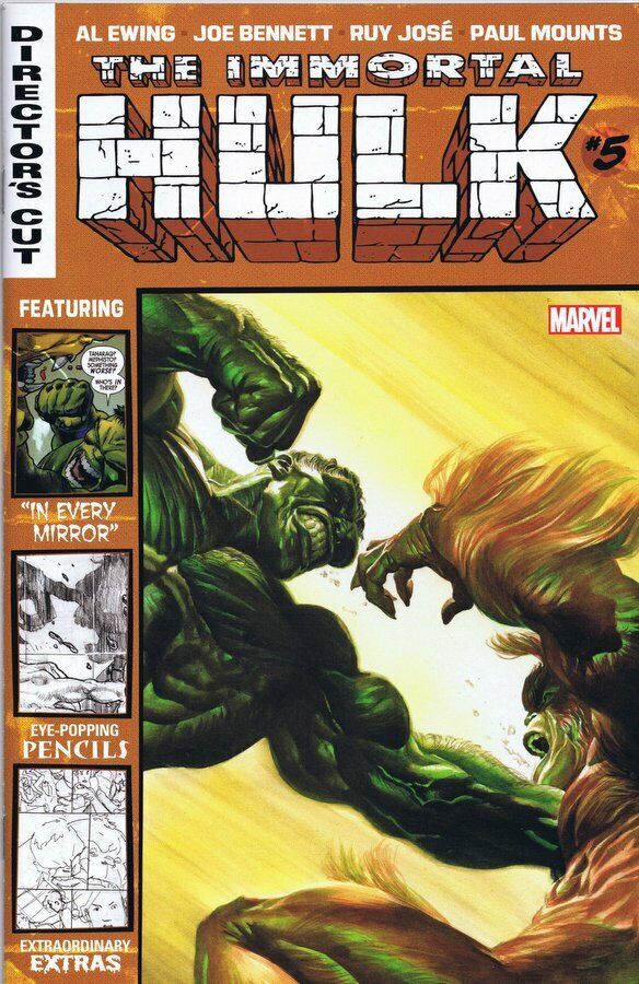 Immortal Hulk #5 Director's Cut 2019 Marvel Comics 