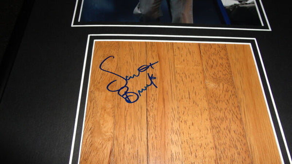 Coach Scott Brooks Signed Framed 12x18 Floorboard + Photo Display Thunder TCU 