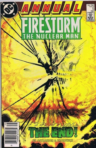 Firestorm Annual #5 ORIGINAL Vintage 1987 DC Comics 