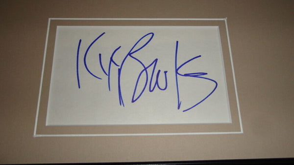 Kix Brooks Signed Framed 11x14 Brooks & Dunn CD Display