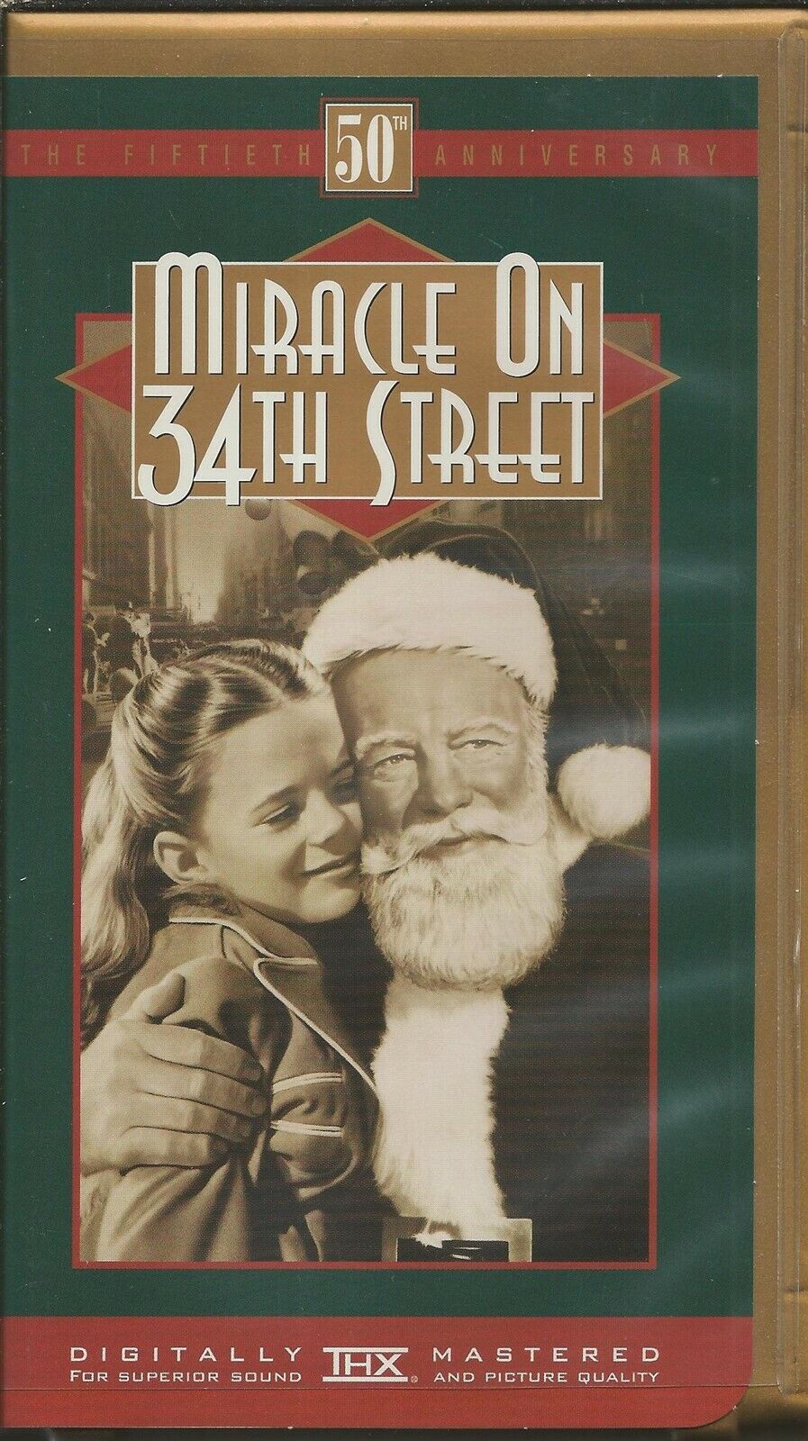 Miracle on 34th Street VINTAGE VHS Cassette 