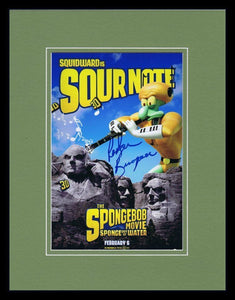 Rodger Bumpass Signed Framed 11x14 Poster Display AW Spongebob Squidward B