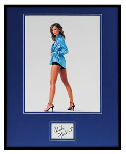 Calista Flockhart Signed Framed 16x20 Photo Display Ally McBeal