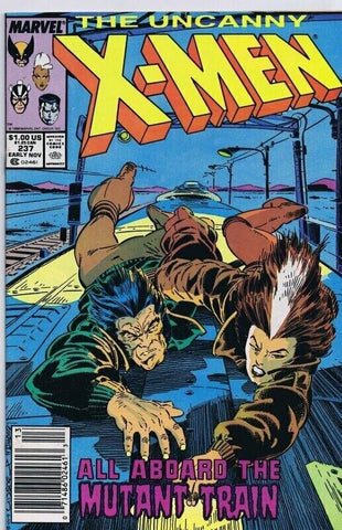 X Men #237 ORIGINAL Vintage 1988 Marvel Comics  