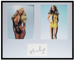 Aubrey O'Day Signed Framed 16x20 Photo Set AW Danity Kane