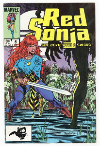 Red Sonja #6 VINTAGE 1985 Marvel Comics