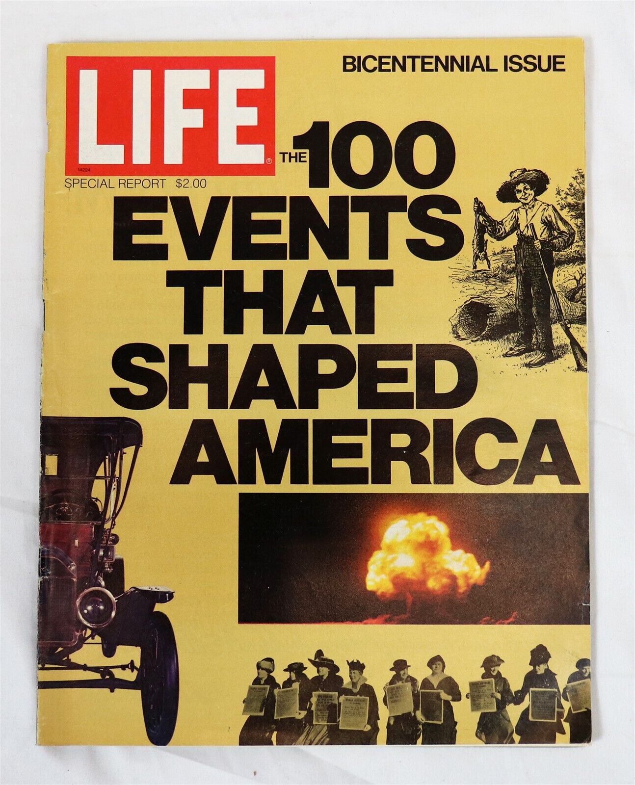 VINTAGE 1976 Life Magazine Bicentennial 100 Events That Shaped America