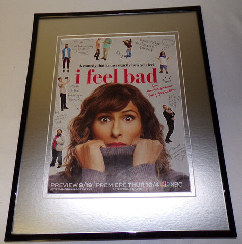 I Feel Bad 2018 NBC 11x14 Framed ORIGINAL Advertisement