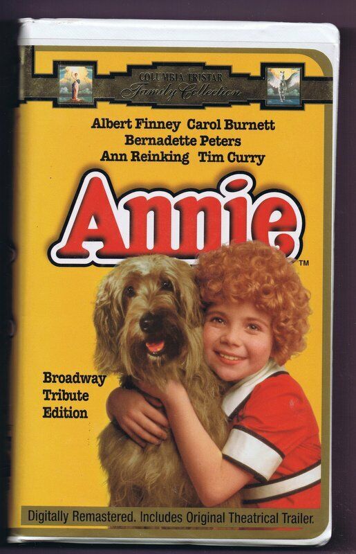 Annie (1982) VINTAGE VHS Cassette 