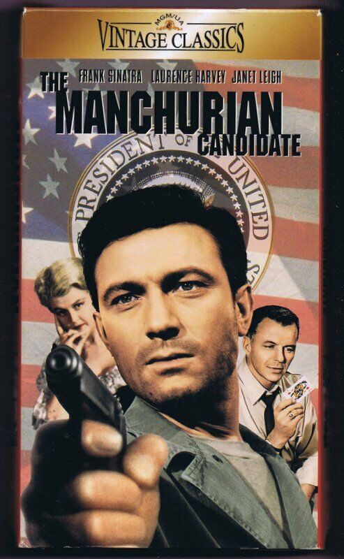 The Manchurian Candidate (1962) VINTAGE VHS Cassette 