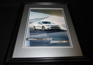 2016 Chevrolet Malibu Framed 11x14 ORIGINAL Advertisement B