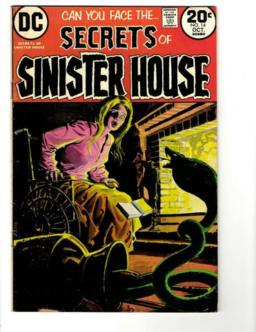 Secrets of Sinister House #14 ORIGINAL Vintage 1973 DC Comics 