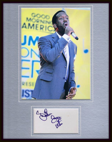 Shawn Stockman Signed Framed 11x14 Photo Display Boyz II Men 