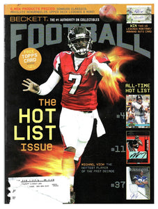 VINTAGE Oct 2005 Beckett Football Magazine Michael Vick Falcons