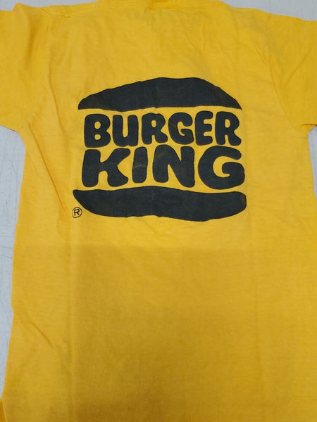 VINTAGE 1980s Burger King Pittsburgh Spirit MISL Soccer T-Shirt 34-36