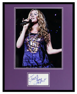 Joss Stone Signed Framed 16x20 Photo Display 