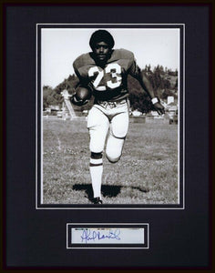 Ahmad Rashad Signed Framed 11x14 Photo Display JSA Vikings