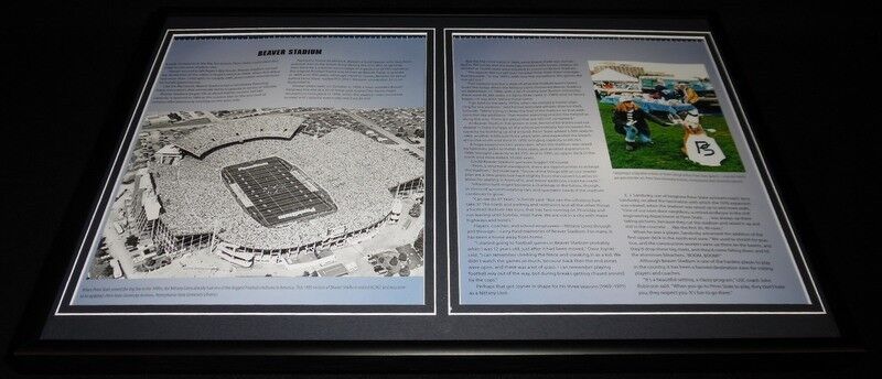 Beaver Stadium Penn State Framed 12x18 Photo Display