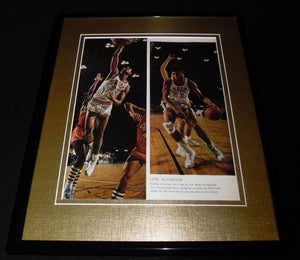 Lew Alcindor 1966 UCLA Framed 11x14 Photo Display Kareem Abdul Jabbar