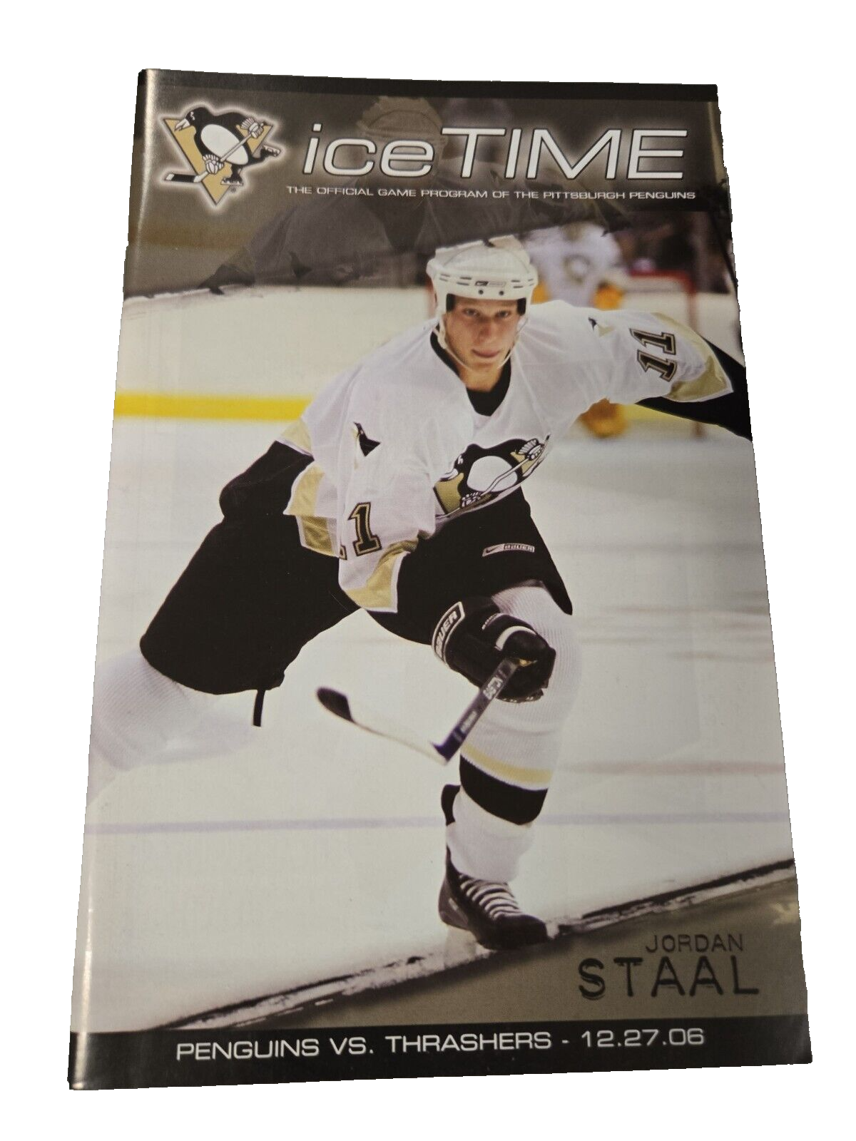 Dec 27 2006 Thrashers @ Penguins Program Jordan Staal