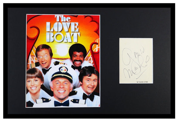 Gavin Macleod Signed Framed 12x18 Photo Display The Love Boat