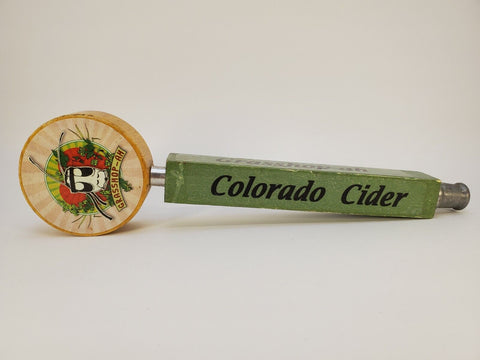 ORIGINAL Vintage Colorado Cider Grasshop-ah Beer Tap Handle