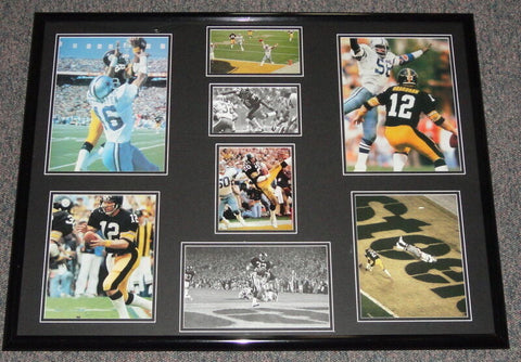 Super Bowl XIII Framed 18x24 Photo Set Pittsburgh Steelers Dallas Cowboys