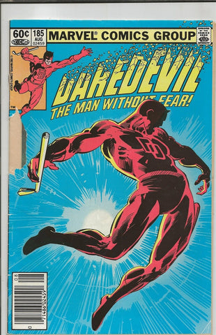 Daredevil #185 ORIGINAL Vintage 1982 Marvel Comics 