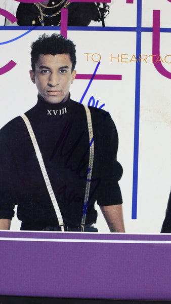 Culture Club Group Signed Framed 1986 From Luxury to Heartache Album Display