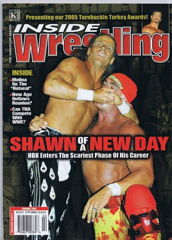 ORIGINAL Vintage February 2006 Inside Wrestling Magazine Shawn Michaels