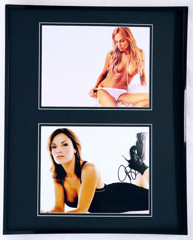 Jolene Blalock Signed Framed 16x20 Heels Photo Display Star Trek  