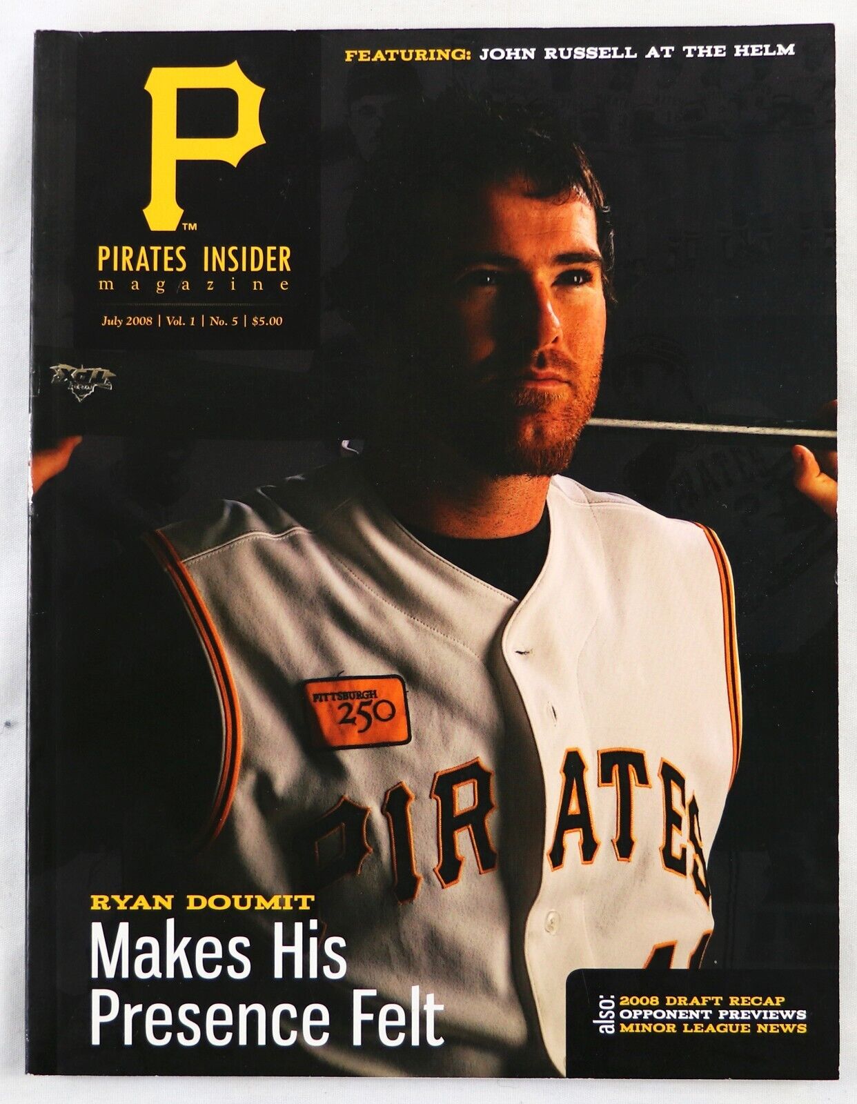 July 2008 Pittsburgh Pirates Insider Magazine Ryan Doumit