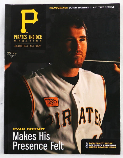 July 2008 Pittsburgh Pirates Insider Magazine Ryan Doumit