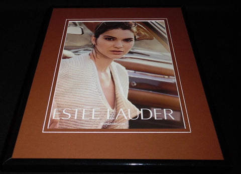 Kendall Jenner 2017 Estee Lauder Framed 11x14 ORIGINAL Advertisement