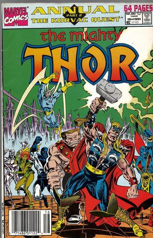 Thor Annual #16 VINTAGE 1991 Marvel Comics Korvac Saga