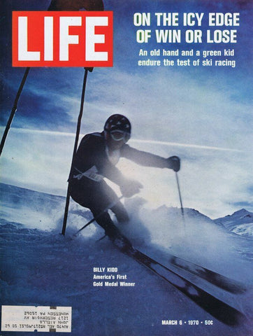 ORIGINAL Vintage Life Magazine March 6 1970 Billy Kidd