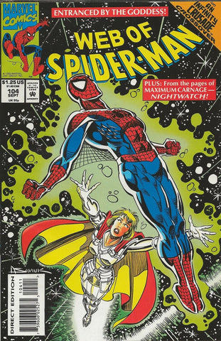 Web of Spider-Man #104 ORIGINAL Vintage 1993 Marvel Comics 