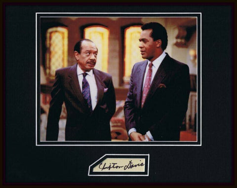 Clifton Davis Signed Framed 11x14 Photo Display Amen 