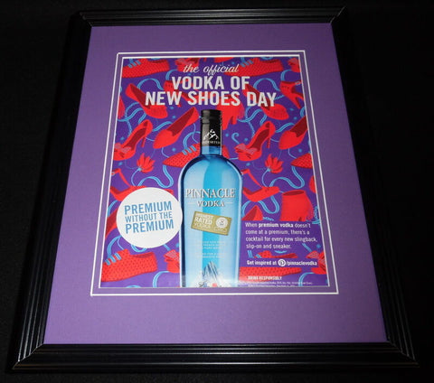 2015 Pinnacle Vodka Framed 11x14 ORIGINAL Advertisement