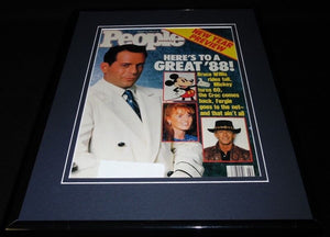 Bruce Willis Framed ORIGINAL 1988 People Magazine Cover Moonlighting