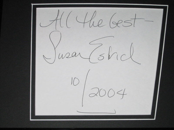 Susan Estrich Signed Framed 11x17 Photo Display JSA Fox News